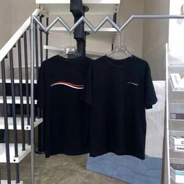 Designer Balanciagas T Shirt Paris Luxury Spring And Summer BB Cola Wave Printed T Shirt Mens And Womens Couple Loose Short Sve To311p