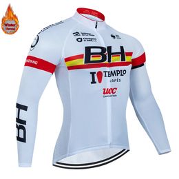 Cycling Jersey Sets BH 2023 Winter Set Kids Clothing Boys Road Bike Shirt Suit Children MTB Bicycle Bib Shorts Thermal Jacket 230928