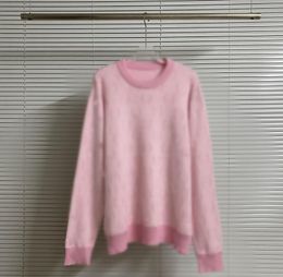 Women's sweaters Casual Long Sleeve O Neck men Designer Sweater tops Ladies Loose Patchwork Solid Pullover Jumper tops