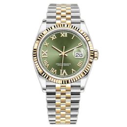 Montre de luxe Mens Automatic Mechanical Watches 36mm Full Stainless Steel Sapphire Super Luminous 5ATM Waterproof wristwatch 31MM315J