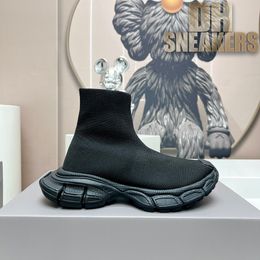 Оптовые дизайнерские носки 3XL, модные мужские женские дышащие кроссовки на платформе, черно-белая сетка, массажная эластичная спортивная повседневная обувь