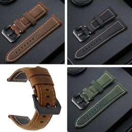 Watch Bands 20 22 26mm Genuine leather watchband 6X 6 6S Pro 5X 5 5S plus 3 3HR Forerunner 935 945 watch band strap 230928