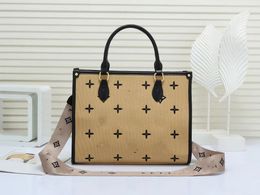 2023 Luxeys Handbag Designer Bag Letter V on the Go Crossbody Bag Women's Fashion Leather Bag Classic Style Simple Multiple Colours