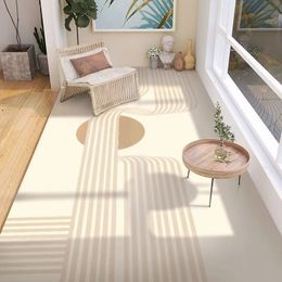 Carpets Japanese Style Waterproof Balcony Leather Carpet Home Large Area Rug Kitchen Oil proof PVC Cuttable Non slip Door Mat 230928