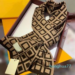 luxury- Fashion Scarf Warm Scarves Elegant Cashmere Letters Simple Design for Man Womens Shawl Long Neck 8 Color Top Quality221C