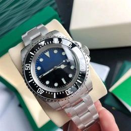 deenu1-Men's Automatic Mechanical Watch Deep Ceramic Bezel Sapphire Crystal Stainless Steel Band Watches montre de luxe258G