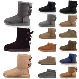 Dhgate Tazz Pantofole Designer Platform Boot Donna rilassata Pelliccia di lusso soffice Tasman Pantofola in pelle di pecora Ultra Mini Stivali Stivaletti alla caviglia all'aperto Scarpe casual