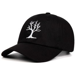 100% Cotton Branch Baseball Cap Big tree Dad Hats Embroidery Snapback Caps No structure Hat Q0703234R