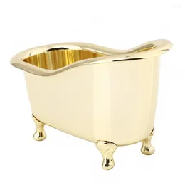 Storage Boxes 2023 Case Exquisite Space-saving Water-proof Creative Bathtub Shaped Opening Box For Bathroom