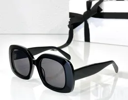 Fashion popular designer 40262 sunglasses for women classic square shape premium acetate glasses summer simple leisure style Anti-Ultraviolet come with case
