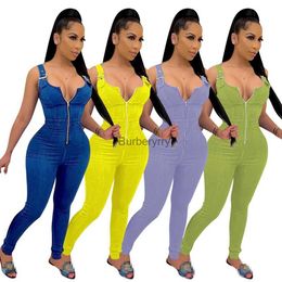 Women's Jumpsuits Rompers jumpsuit women sexy outfits club outfits for women birthday outfit summer jumpsuit woman 2022 rompers overallsL231005