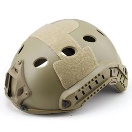 Skates Helmets Military Tactical Fast Helmetstandard VersionPJ TypeRound Holes Climbing Cycling Equipment CS Wargame Airsoft Accessories 231005