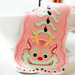 Carpets Funny Chubby Dragon Rug Comfortable Soft Bedroom Rugs Cartoon Living Room Decoration Carpet Pink Coffee Table Carpets Tapete 230928