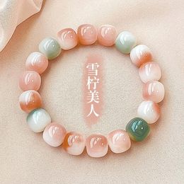 Bangle Bodhi Root Bracelet Green Seed Single Circle Gao Shuwen Plays Buddha Beads Around The Finger Classical