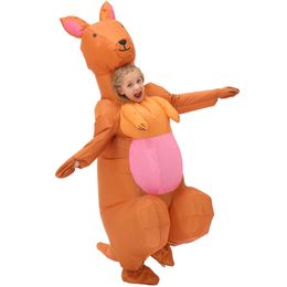 Mascot Costumes Cute Animal Shape Kangaroo Iatable Costume Halloween Christmas Children's Day Birthday Party Creative Funny Play Costume