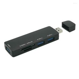 In 1 USB Hub Multi Port Docking Station 5Gbps High Speed Data Transmission Multifunctional Device Heavy Duty