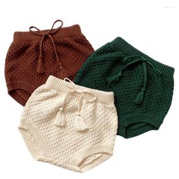 Shorts Baby Knitted PP Toddler Girl Boys Spring Bloomer European American Style Fashion Bloomers Kid Bottoms Korea