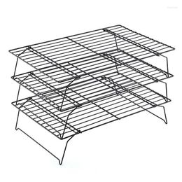 Baking Tools Cookie Cooling Racks For Cupcakes Non-stick Cake Cooking Tray 3 Tiers Pizza Bread Kitchen Accessories