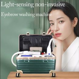 Portable Ndyag Laser Eyebrow Removal Boxes Metal Tube Fractional Beauty Tattoo Removal Machine Pore Remover Blemish Clearing Machine