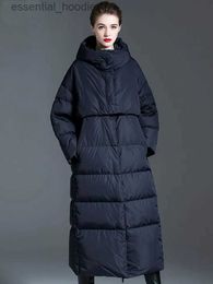 Women's Down Parkas Winter women's high-quality down jacket loose casual puffer plus size 10XL warm and fashionable winter jacket L231005