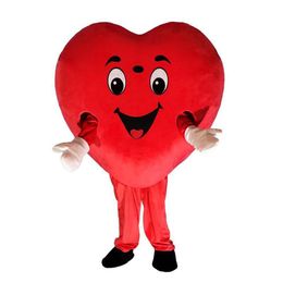 2019 new red heart love mascot costume Valentine's day birthday party show Costume Adult size288n