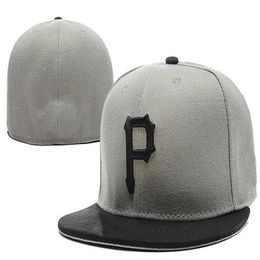 2021 Pirates P letter Baseball caps gorras bones for men women fashion sports hip pop top quality Fitted Hats212O