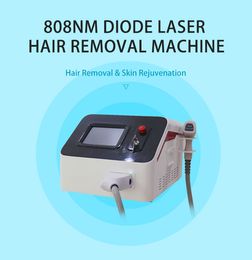 Portable Permanent Hair Removal Laser 808nm Diode Laser Freezing Point Sustainable Light 5 Million Shots Epilation Machine