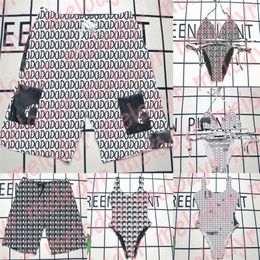 Designer Couple Swimwear Letter Print One Piece Swimsuit Women Bikinis Set Summer Vacation Beach Shorts Swimming Trunks
