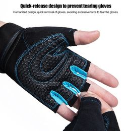 Cycling Gloves Gym Fitness Weight Lifting Body Building Training Sports Exercise Sport Workout Glove for Men Women 231009