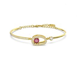 Bracelet Swarovski Designer Luxury Fashion Women Matching Acacia Beans Jumping Heart Bracelet Women's Swallow Element Crystal Red Bean Bracelet