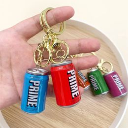 Party Favour Keychain Prime Drink Network Celebrity Beverage Bottle Keychain Simulated Canned Beverage Bottle Pendant