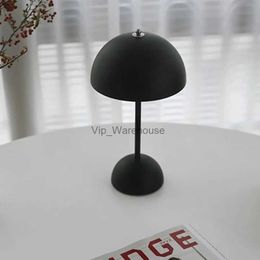 Table Lamps Nordic Tablecloth Decoration Light Bar Table Lamp Rechargeable Flower Bud Lampara Cute Mushroom Lamp Bedside Led Night Lights YQ231006