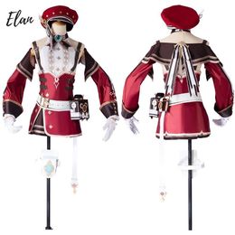 in Stock Charlotte Dress Genshin Impact Charlotte Cosplay Costume Halloween Christmas Birthday Party Outfit Anime Cosplay Suit