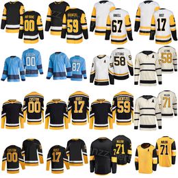 Stitched Hockey 67 Rickard Rakell Jersey 17 Bryan Rust 58 Kris Letang 77 Jeff Carter 87 Sidney Crosby 71 Evgeni Malkin 59 Jake Guentzel Stadium Series Man Woman Youth