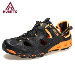 Water Shoes HUMTTO Beach Water Shoes for Men Breathable Aqua Shoes Mens Sports Trekking Outdoor Casual Hiking Sandals Summer Man Sneakers 231006