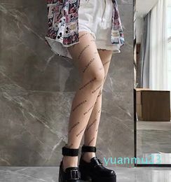 stockings for women with letters thin base stockings anti hook silk meat mesh red sexy autumn and winter pantyhose