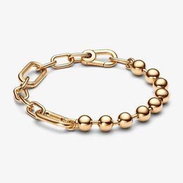 2023 Autumn New Charm beads Bracelets for women Engagement Wedding Fashion earring pendant Designer Jewelry Gift DIY fit Pandoras ME Sparkling Star Bracelet Set