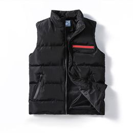 Mens cotton Vests Parkas with Letters Winter Designer Vest for Men Couple Classic Badge Jackets Casual Vests Coat312f