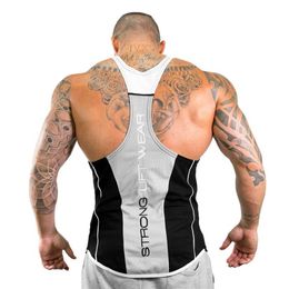 MarchWind Brand Designer Tank Tops Men Gym Workout Fitness Sleeveless Shirt Male Summer Cotton Undershirt Casual Singlet Vest Clot280S