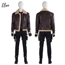 2023 Disduise Leon Costume Re4 Remake Version Leon Costume Re Leon Scott Kennedy Cosplay Costume Halloween Costumes Custom Madecosplay