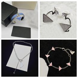 New Fashion Bracelet Geometric Shapes Necklace Triangle/Rectangle Pendant Necklace for Women Jewellery Gifts for Her Birthday Wife Mom Girlfriend