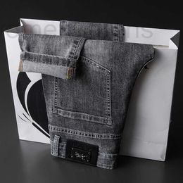 Men's Jeans designer H-fashion brand European jeans men's spring and summer 2022 new Korean slim elastic Leggings GZ0N