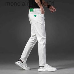 Men's Jeans New Spring Autumn Men Skinny Jeans Fashion Casual Classic Stretch Slim Fit Denim Trousers White Pants Brand Mens Jeans J231006