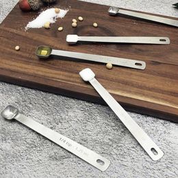 Measuring Tools 1 Set Long Handle Tablespoon High Precise Seasoning Spice Powder Tiny Spoon Kitchen Supplies