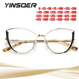 Sunglasses Frames Cat Eye Glasses Frame Women Eyeglasses Luxury Eyewear Optical Anti Blue Light Reading Prescription Retro 231005