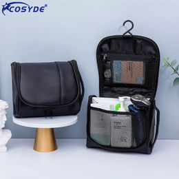 Cosmetic Bags Cases Hanging Toiletry Bag Men Travel Wash Organiser Women Cosmetics Kit Make Up Pouch High Quality Waterproof Hook Shower Bags 231006