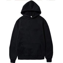 Men's Hoodies Sweatshirts Men's Hoodies Pullover Classic Black Hoodie for Men Casual Sports Long Sleeve Sweater Loose Sport Tops Men Clothing 231006