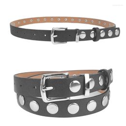 Belts MXMB Fashion Girls Women Waist Belt With Adjustable Pin Buckle Harajuku Waistband