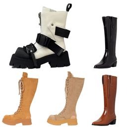 Designer Boot Autumn Winter Womens For Women Black Brown Luxurious Ladies Short Woman Boots size 35-40