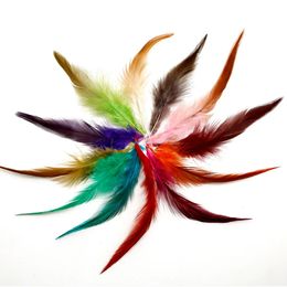 Other Hand Tools 100pcs lot high quality pheasant feather 4-6 " 10-15cm natural Colour and dyed feathers for DIY Craft Jewellery Accessories 231005